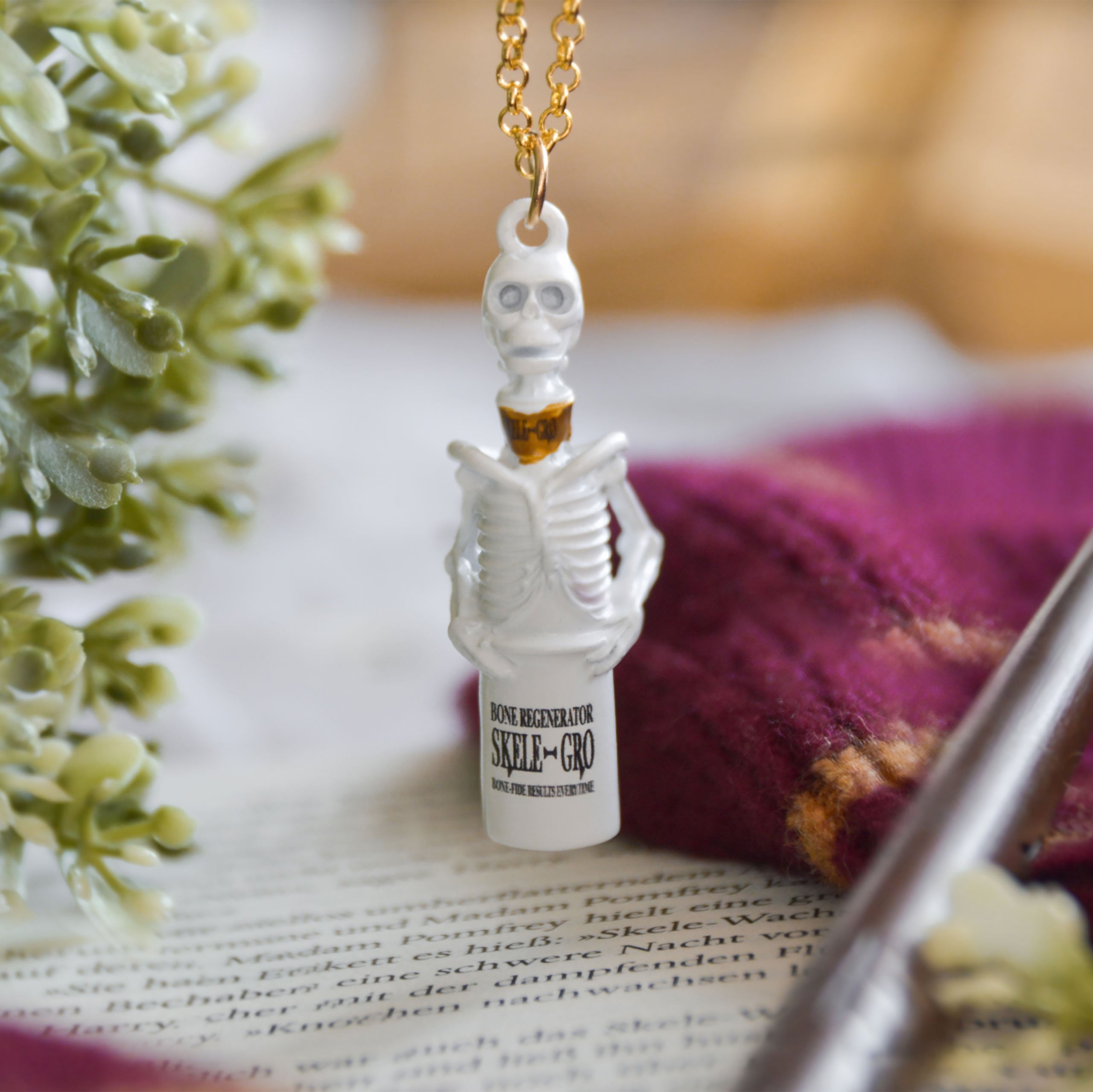 Zdjęcie produktu Harry Potter - Naszyjnik Szkielet-Wax