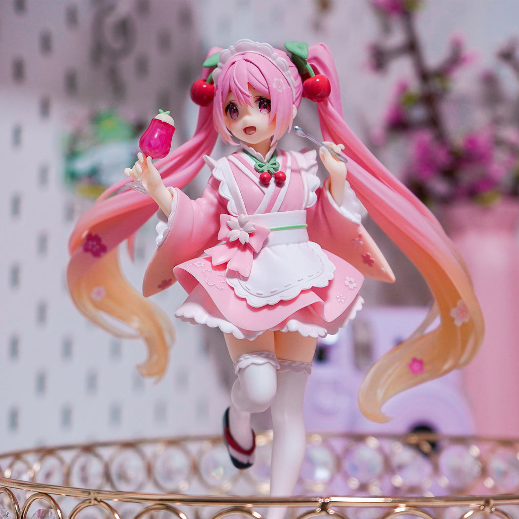 Zdjęcie produktu Hatsune Miku - Sakura Miku Figura Japanese Cafe Version