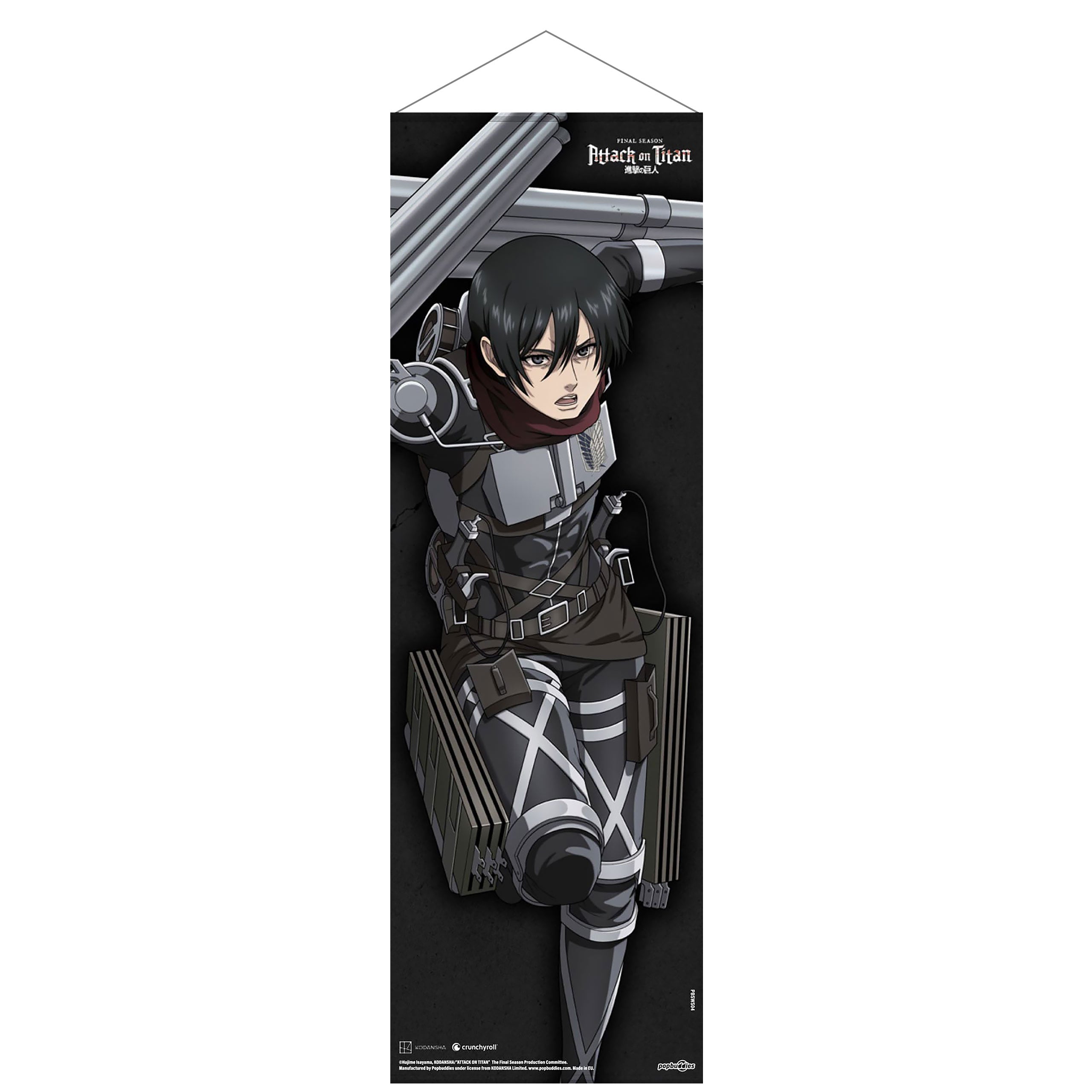 Zdjęcie produktu Attack on Titan - Mikasa Ackermann Wall Scroll