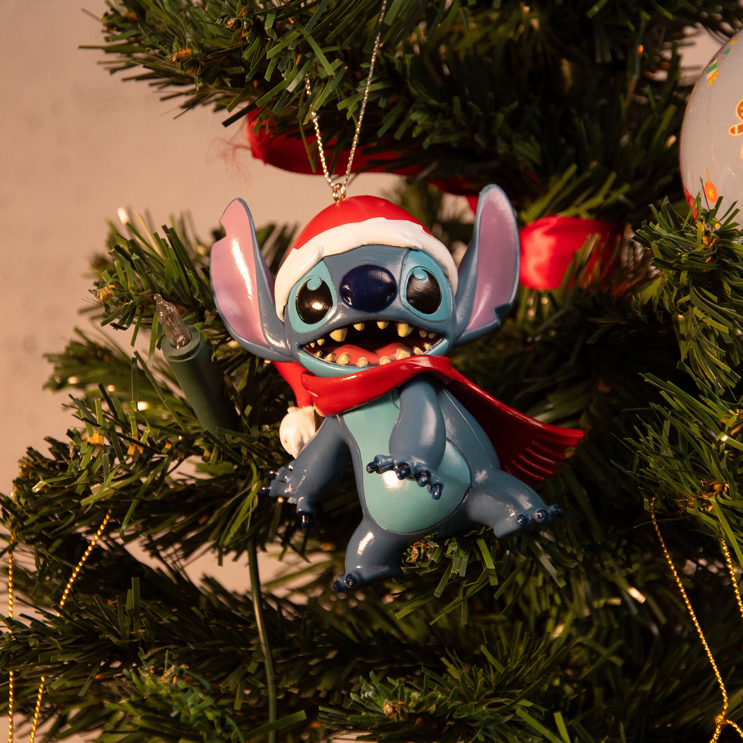 Zdjęcie produktu Stitch Święty Mikołaj Ozdoba na choinkę - Lilo & Stitch