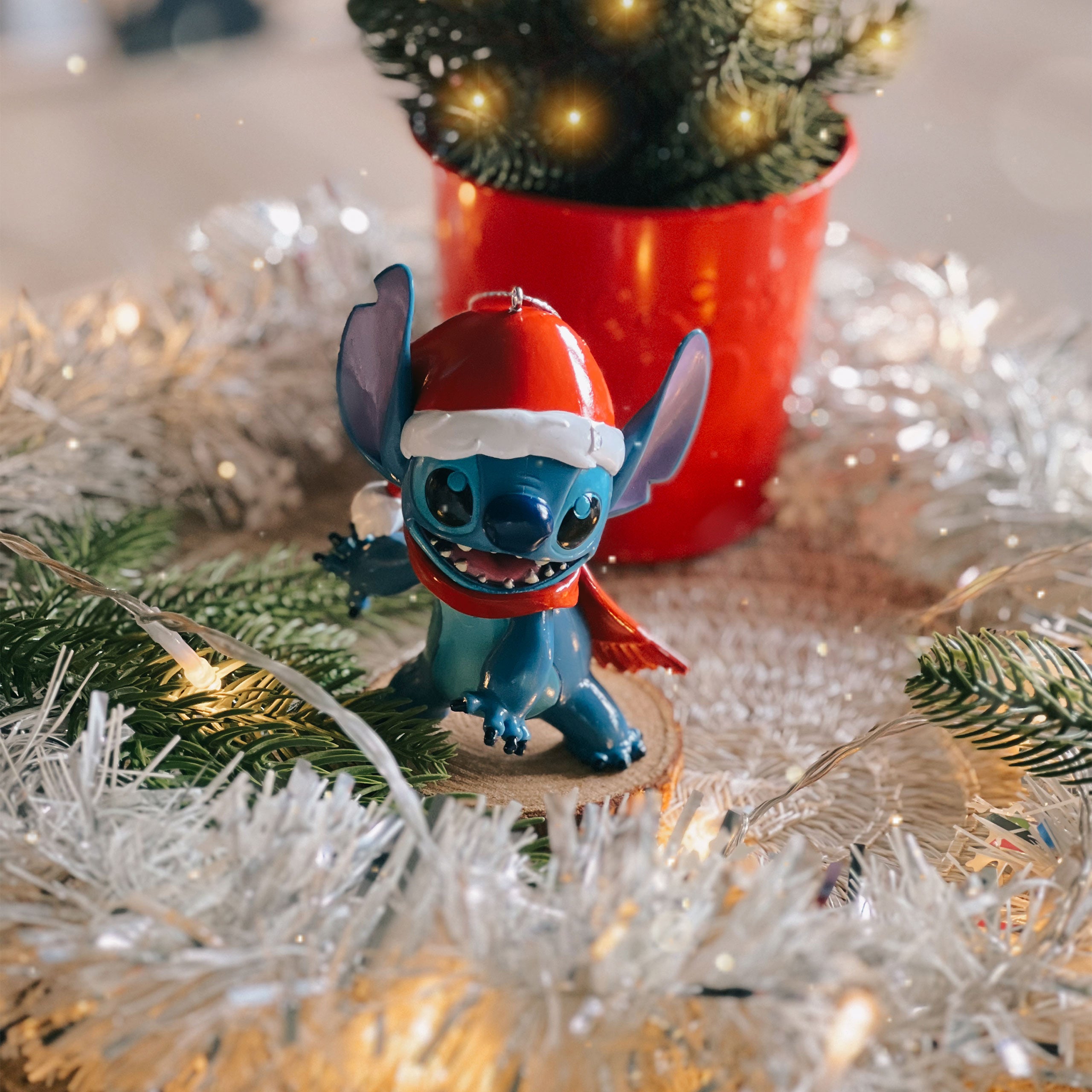Zdjęcie produktu Stitch Święty Mikołaj Ozdoba na choinkę - Lilo & Stitch