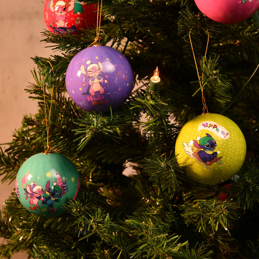 Product image Lilo & Stitch - Angel and Stitch Christmas Tree Ornaments 9pcs