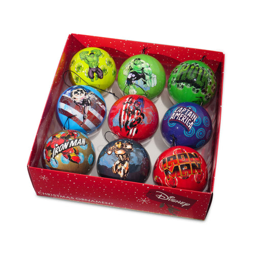 Zdjęcie produktu Avengers - Heroes bombki choinkowe 9 szt.