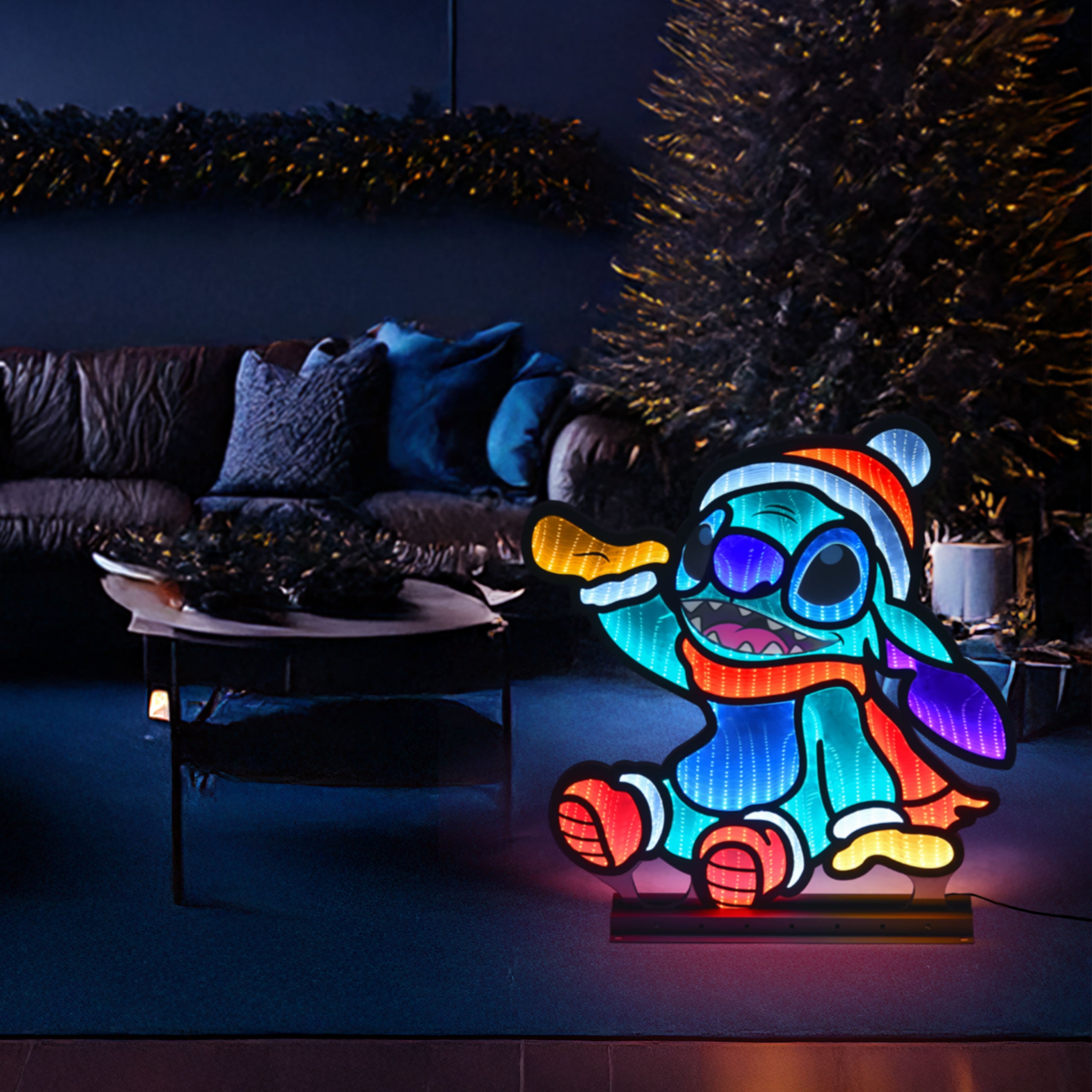 Zdjęcie produktu Akrylowa lampa LED Stitch