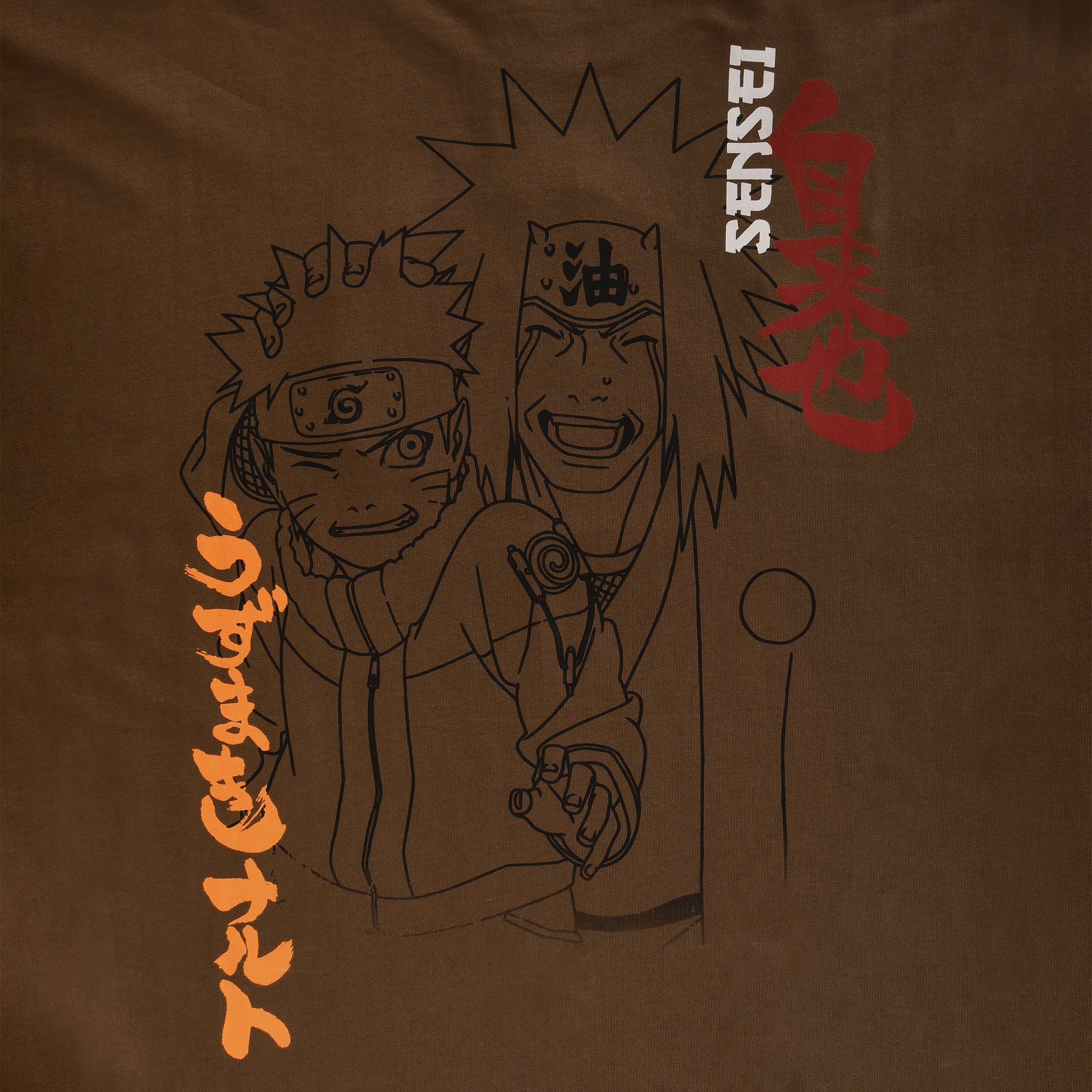 Zdjęcie produktu Naruto - Jiraiya i Naruto Oversize Premium T-Shirt