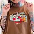 Zdjęcie produktu Naruto - Jiraiya i Naruto Oversize Premium T-Shirt