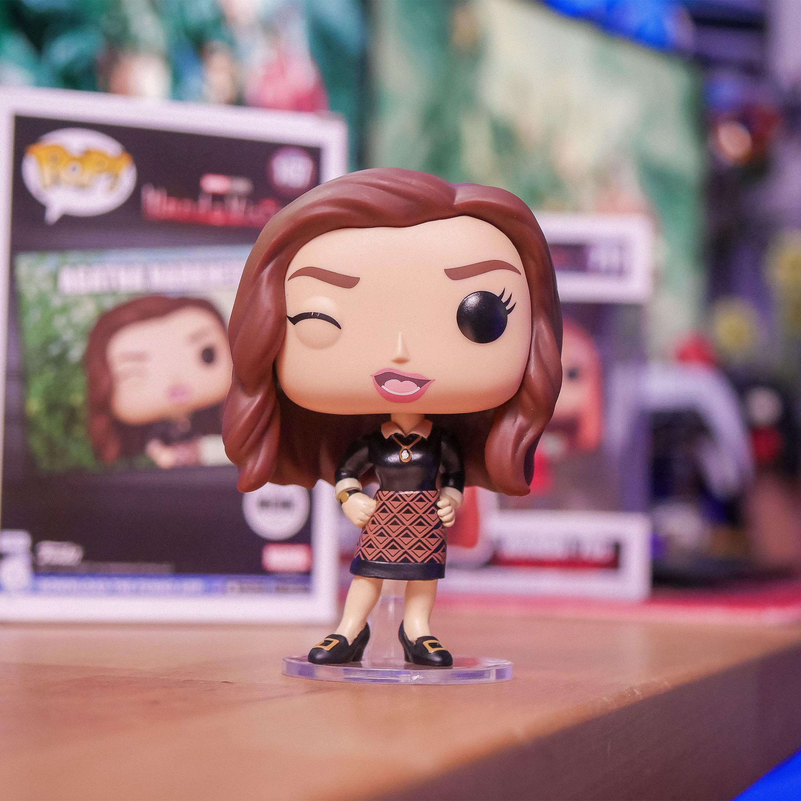 Zdjęcie produktu WandaVision - Agatha Harkness​ Funko Pop Figurka z Memem