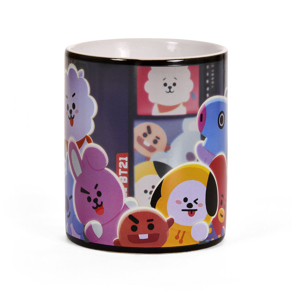 Zdjęcie produktu BT21 Times Square Kubek z efektem termicznym - Line Friends