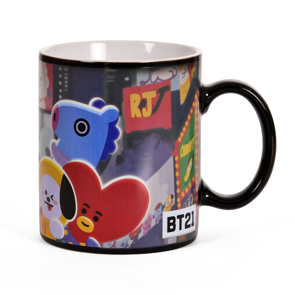 Zdjęcie produktu BT21 Times Square Kubek z efektem termicznym - Line Friends