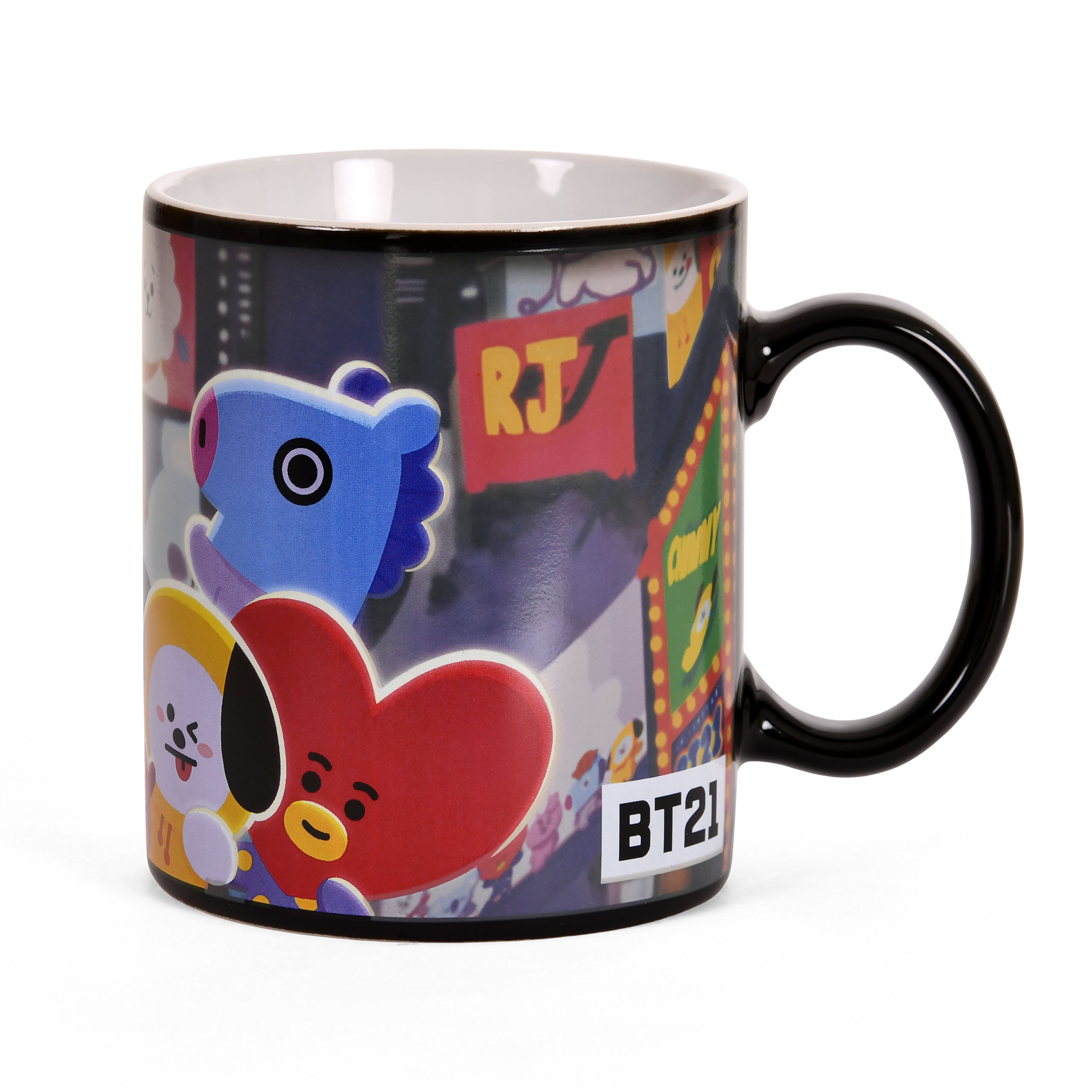 Zdjęcie produktu BT21 Times Square Kubek z efektem termicznym - Line Friends