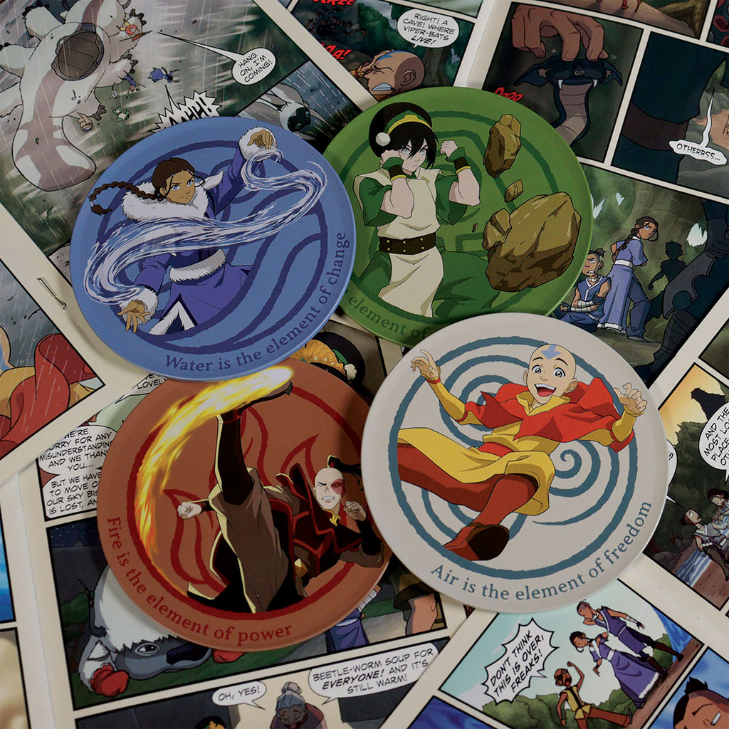 Zdjęcie produktu Avatar The Last Airbender - Postacie Metalowe Podkładki