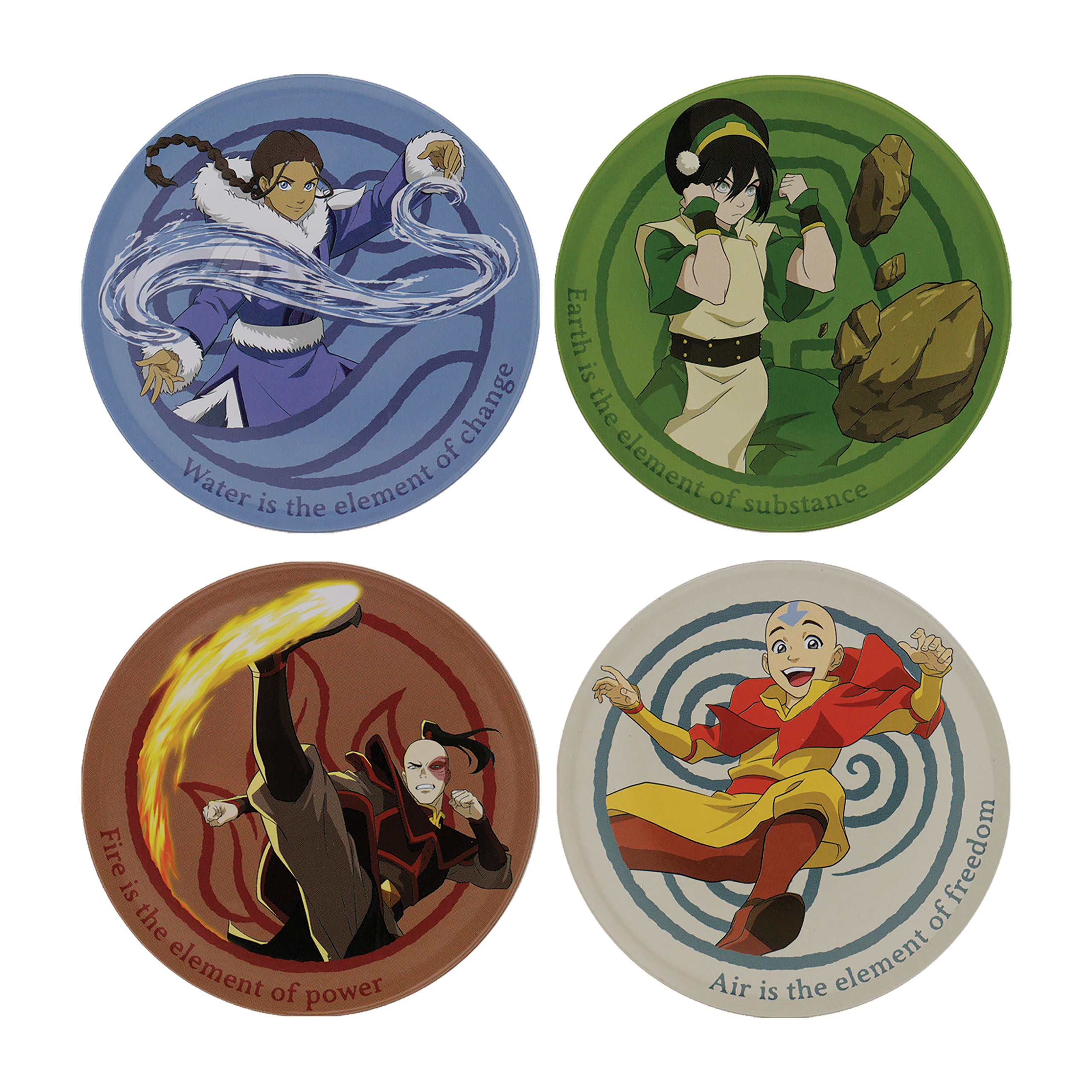 Product image Avatar The Last Airbender - Characters Metal Coaster