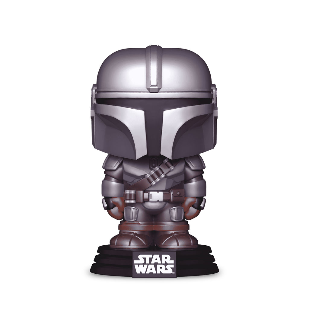 Zdjęcie produktu Mando Holiday Funko Pop Figurka z ruchomą głową - Star Wars The Mandalorian