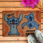 Product image Stitch Hey See Ya Later Doormat - Lilo & Stitch