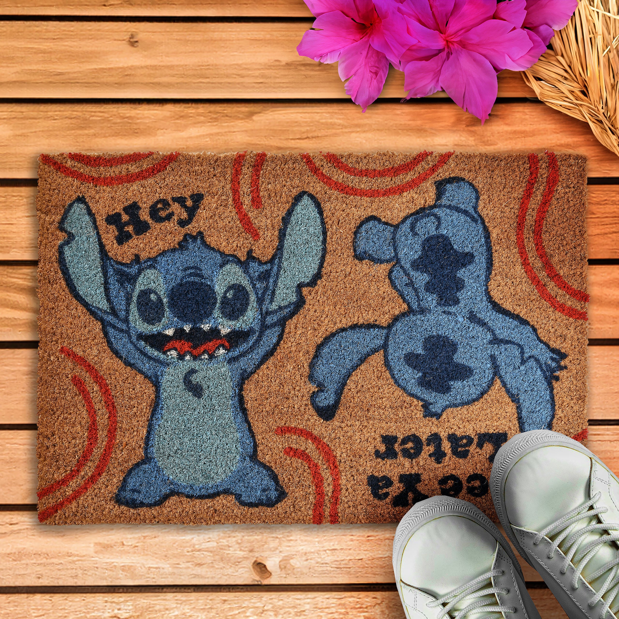 Zdjęcie produktu Stitch Hey See Ya Later Wycieraczka - Lilo & Stitch