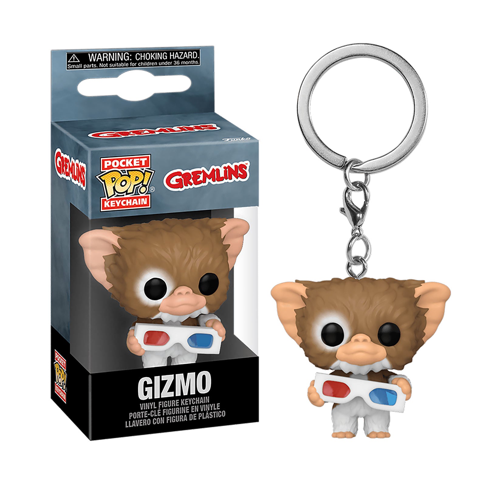 Zdjęcie produktu Gremlins - Gizmo z okularami 3D Funko Pop brelok