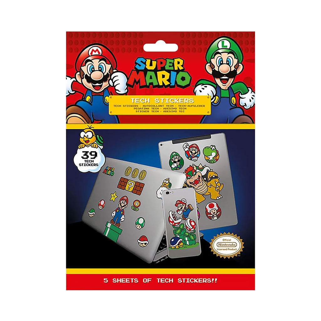Zdjęcie produktu Super Mario - Mushroom Kingdom Naklejki