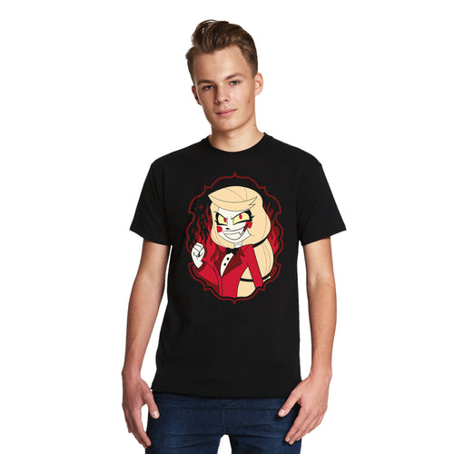 Zdjęcie produktu Charlie Morningstar T-Shirt dla fanów Hazbin Hotel