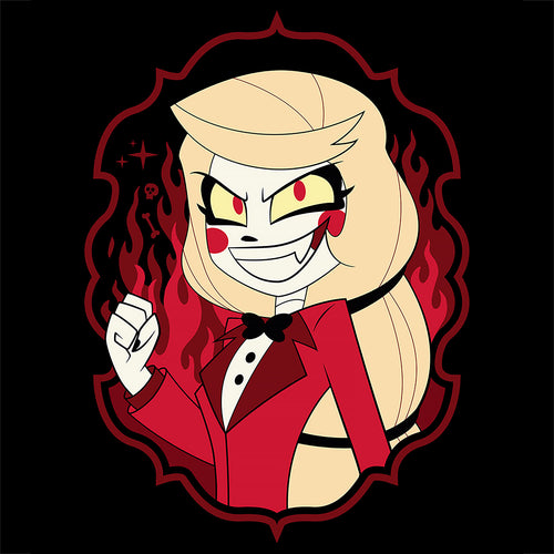 Zdjęcie produktu Charlie Morningstar T-Shirt dla fanów Hazbin Hotel