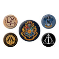Zdjęcie produktu Harry Potter - Zestaw 5 przypinek z symbolami