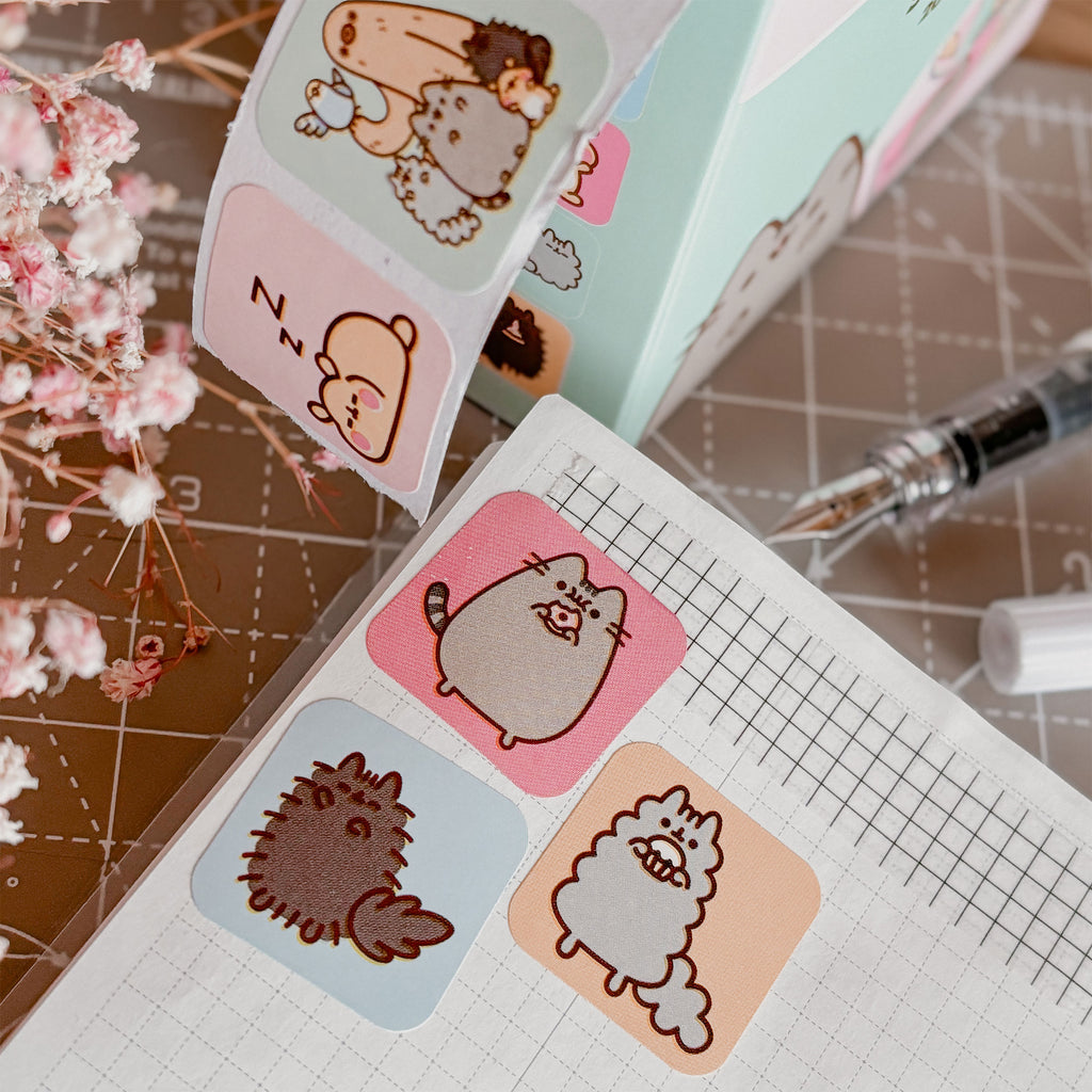 Zdjęcie produktu Pusheen - Zestaw Naklejek z Kolekcji Postaci