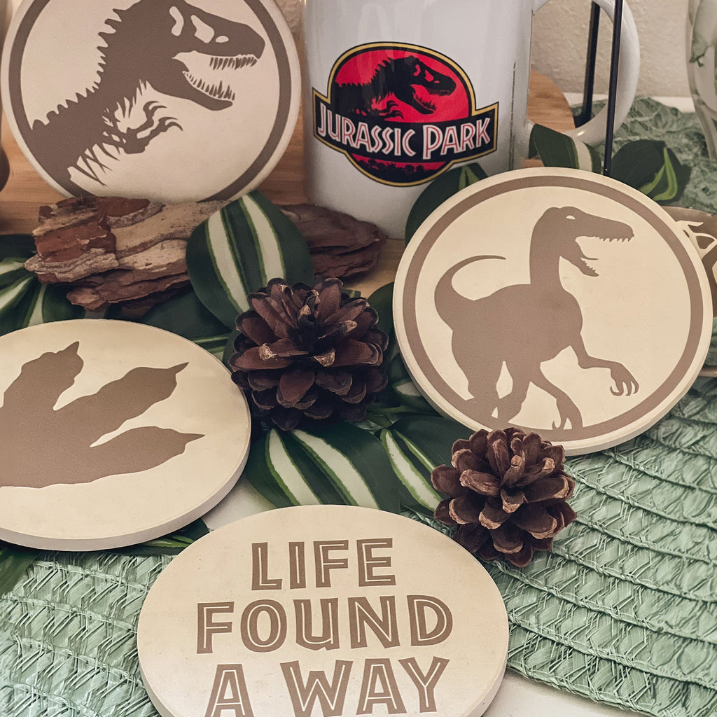 Zdjęcie produktu Jurassic Park - Life Found A Way Zestaw 4 Podkładek