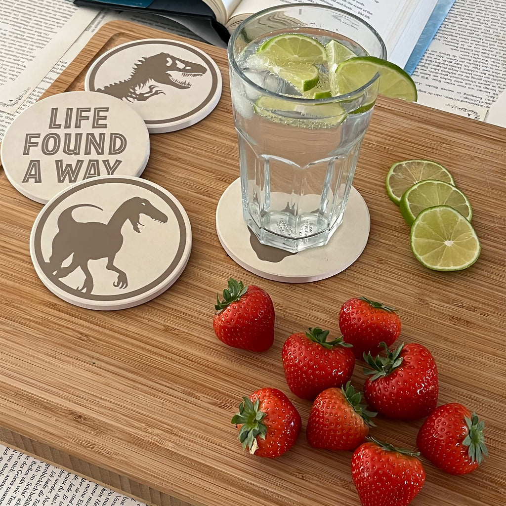 Zdjęcie produktu Jurassic Park - Life Found A Way Zestaw 4 Podkładek