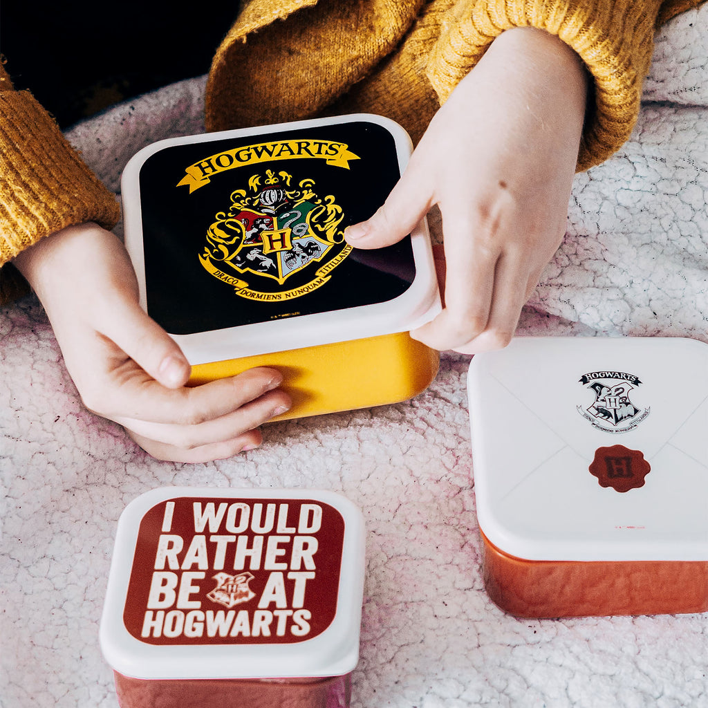 Product image Harry Potter - Hogwarts Crest Lunchbox 3-piece Set