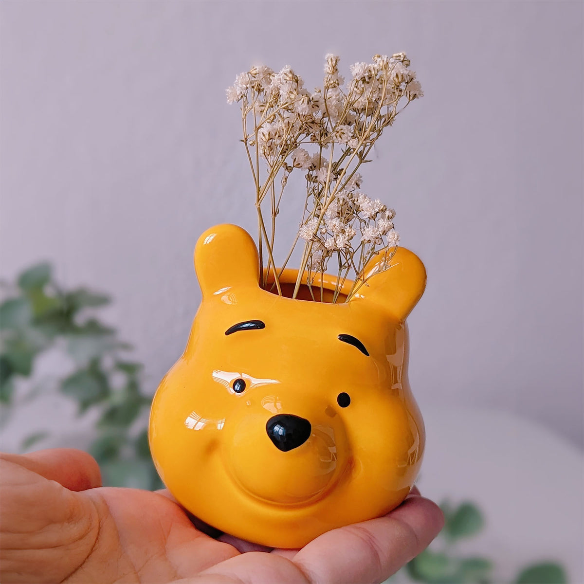 Zdjęcie produktu Kubuś Puchatek - 3D Mini Doniczka z Twarzą