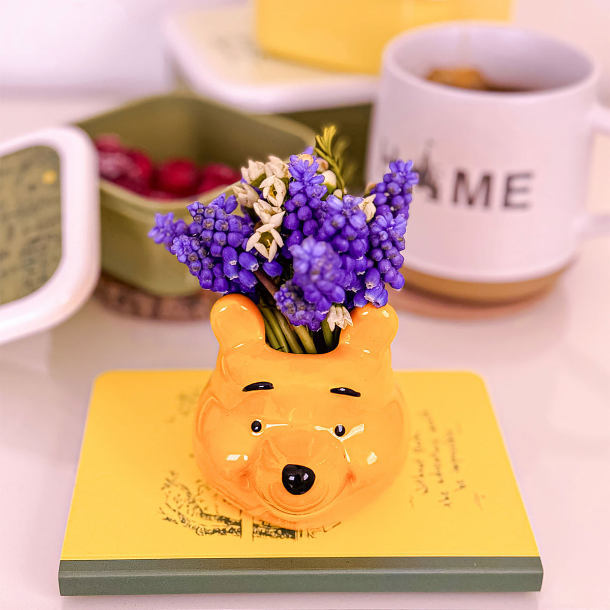 Zdjęcie produktu Kubuś Puchatek - 3D Mini Doniczka z Twarzą