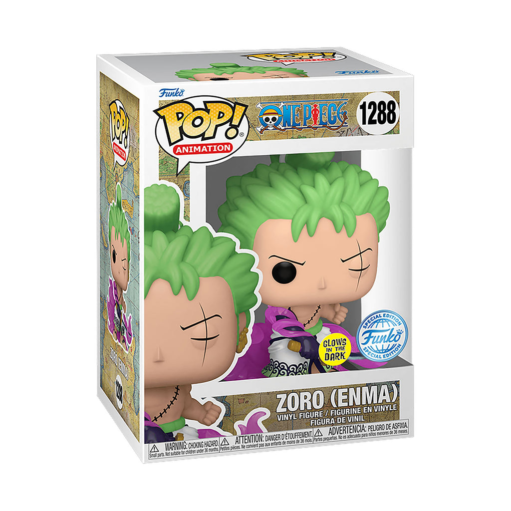 Zdjęcie produktu One Piece - Zoro (Enma) Funko Pop Figurka z efektem Glow in the Dark
