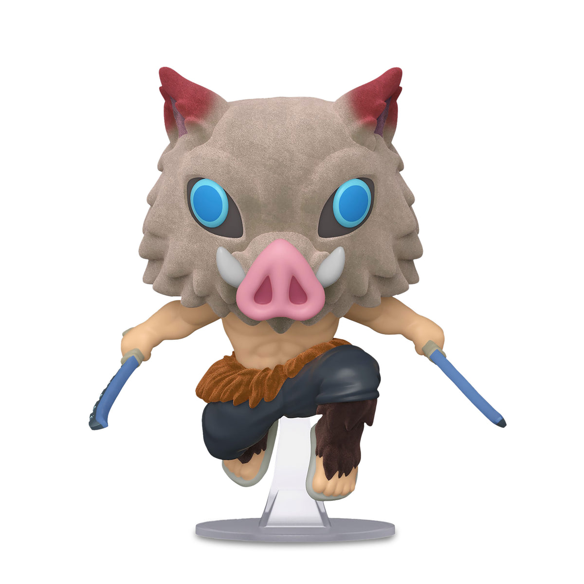 Zdjęcie produktu Demon Slayer - Inosuke Hashibira flokowana figurka Funko Pop
