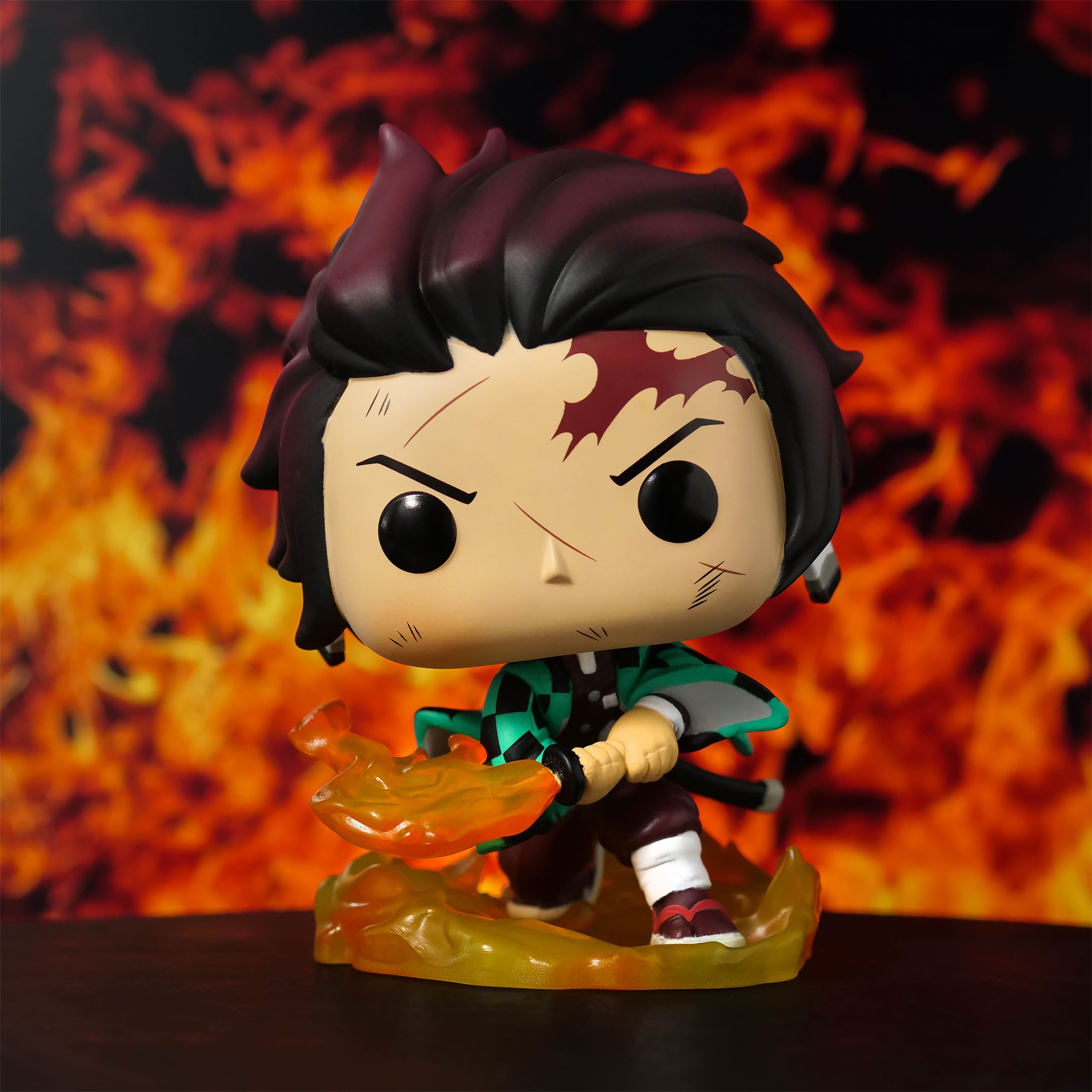 Zdjęcie produktu Demon Slayer - Tanjiro Kamado (Hinokami Kagura Dance) Funko Pop Figurka
