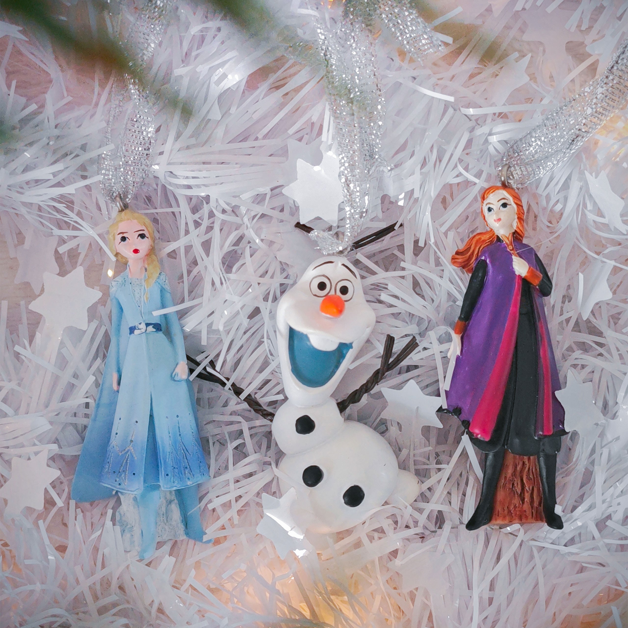 Zdjęcie produktu Frozen - Zestaw 3 ozdób świątecznych z postaciami