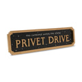 Zdjęcie produktu Harry Potter - Privet Drive Glow in the Dark Drewniany Obraz na Ścianę