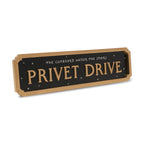 Zdjęcie produktu Harry Potter - Privet Drive Glow in the Dark Drewniany Obraz na Ścianę