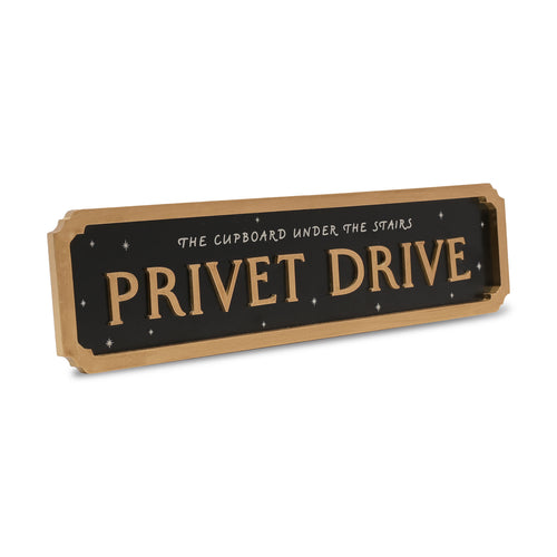 Zdjęcie produktu Harry Potter - Privet Drive Glow in the Dark Drewniany Obraz na Ścianę