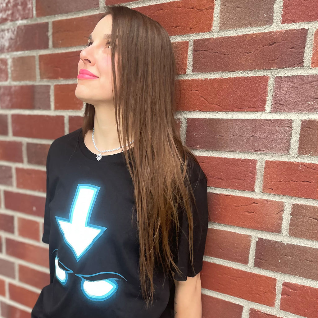 Zdjęcie produktu Koszulka Spirit dla fanów Avatar Aang czarna