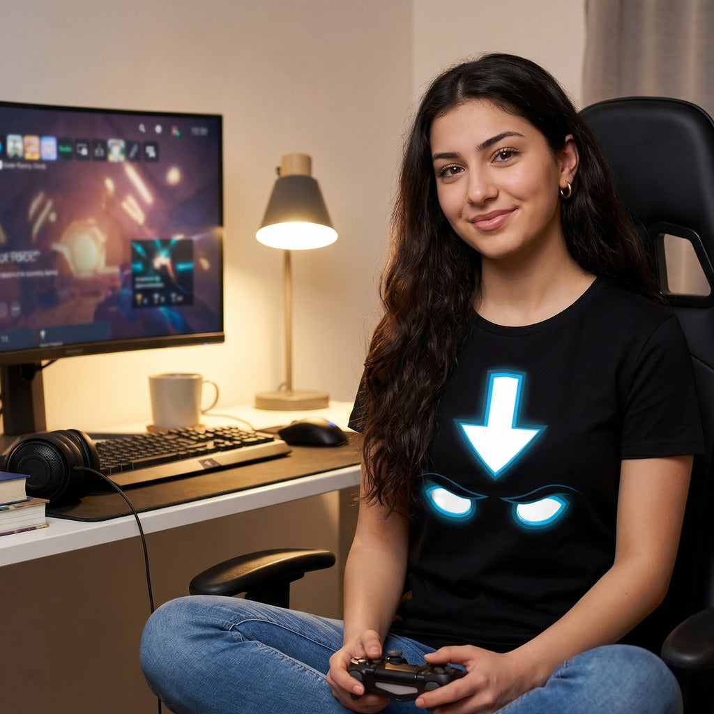 Zdjęcie produktu Koszulka Spirit dla fanów Avatar Aang czarna