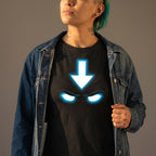 Zdjęcie produktu Koszulka Spirit dla fanów Avatar Aang czarna