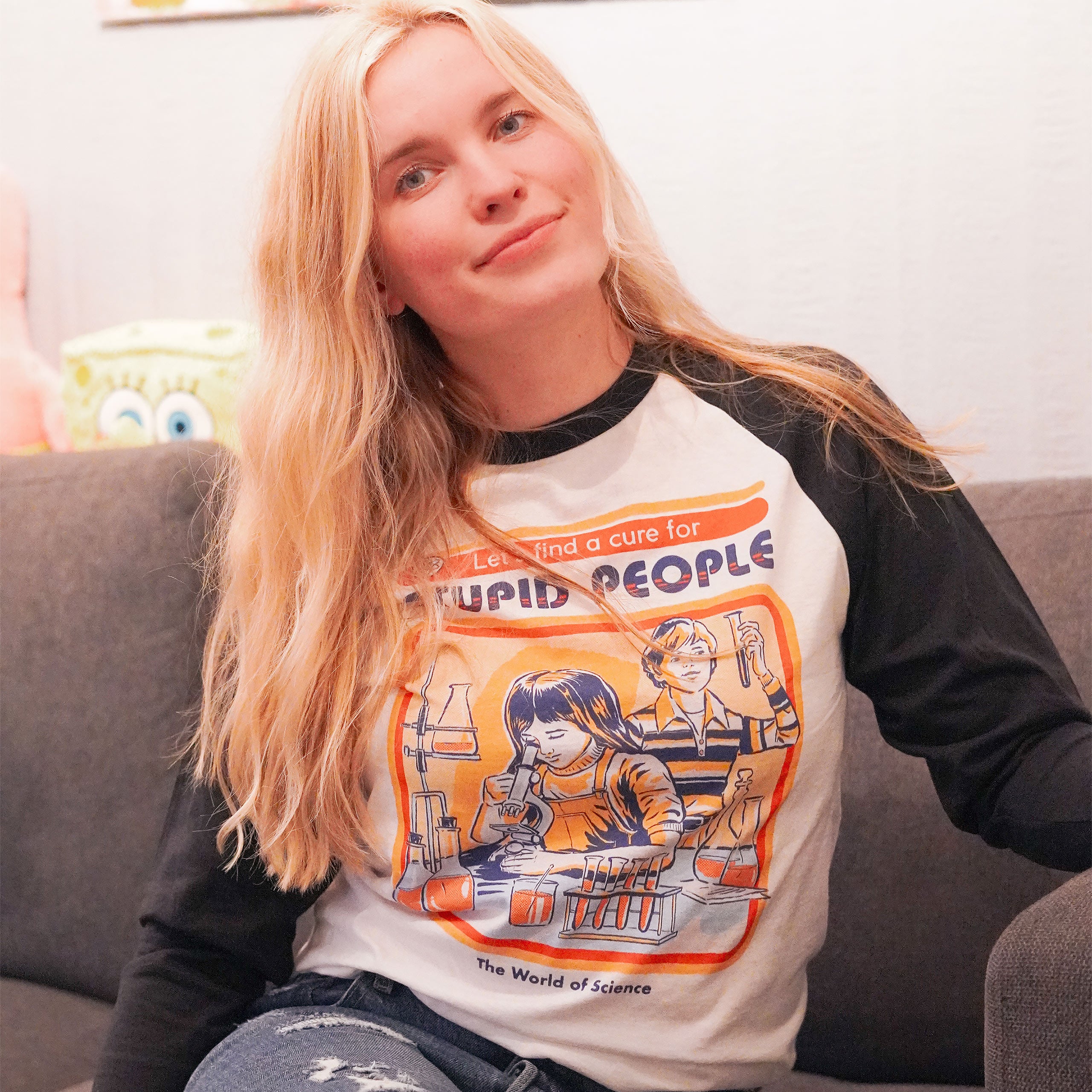 Zdjęcie produktu Steven Rhodes - Znajdźmy Lekarstwo Na Głupich Ludzi Longsleeve
