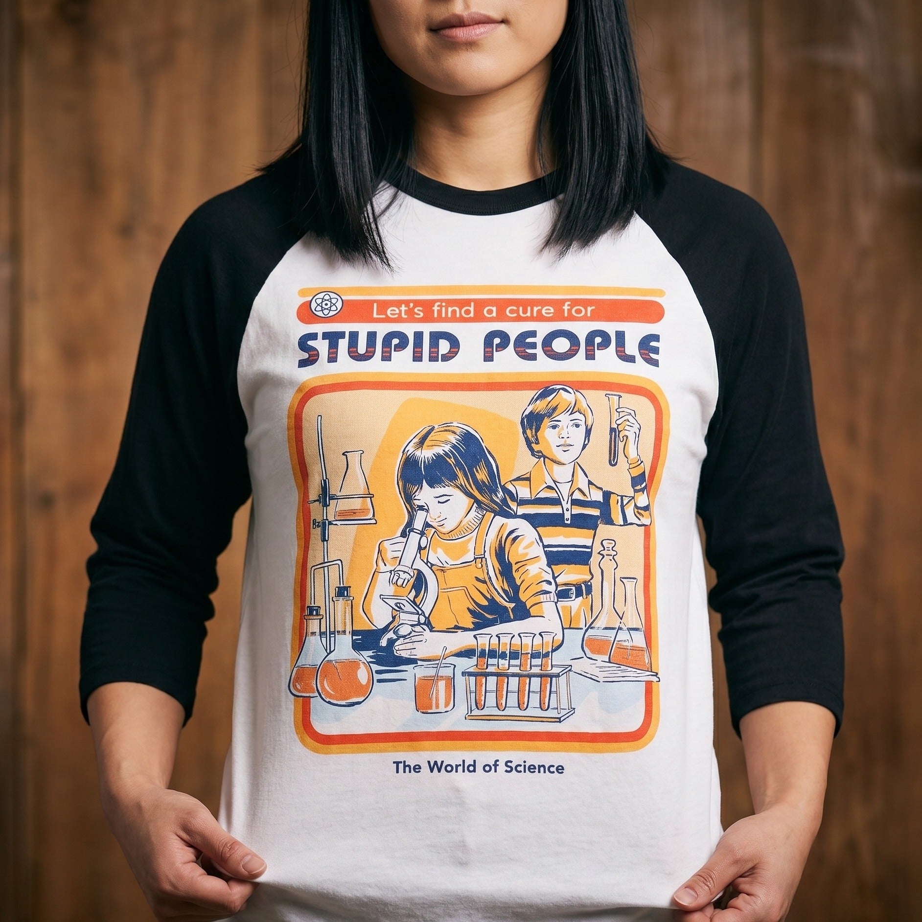 Zdjęcie produktu Steven Rhodes - Znajdźmy Lekarstwo Na Głupich Ludzi Longsleeve