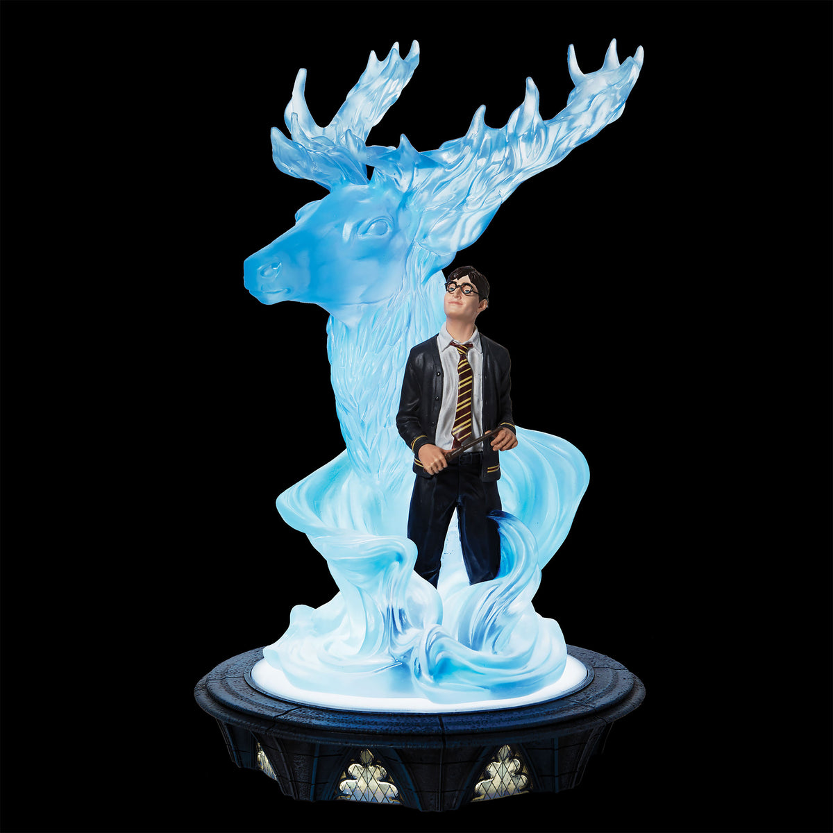 Zdjęcie produktu Harry Potter z Patronusem Diorama Figurka z Podświetleniem