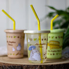 Product image Totoro - Catbus and Totoro Cup with Straw 3-Piece Set