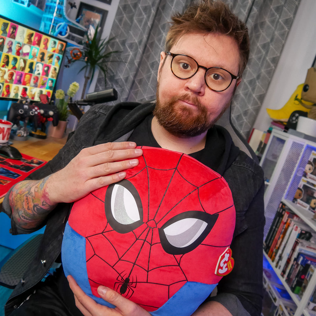 Zdjęcie produktu Spider-Man Squishy Beanies Poduszka Pluszowa 35cm - Marvel