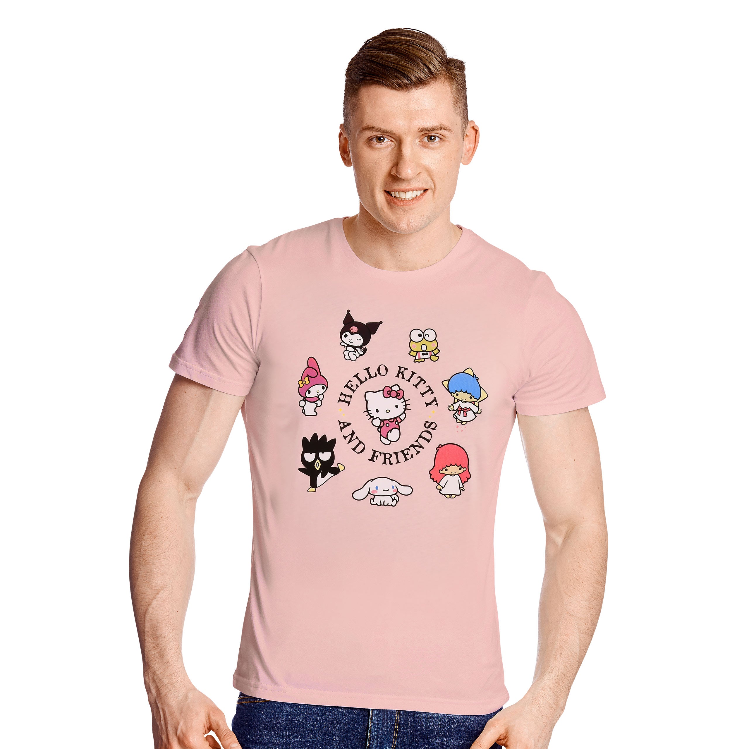 Zdjęcie produktu Hello Kitty and Friends T-Shirt różowe