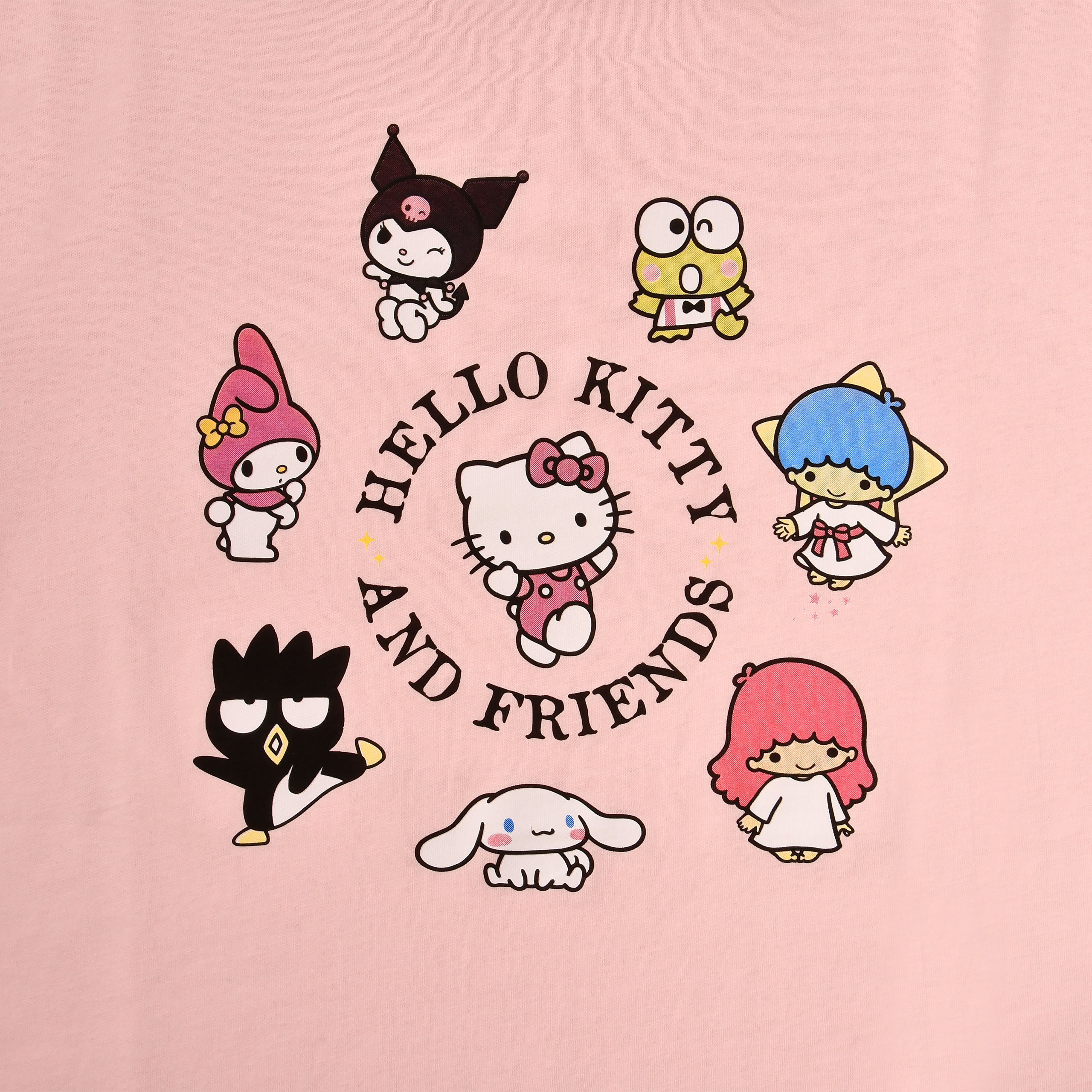 Zdjęcie produktu Hello Kitty and Friends T-Shirt różowe