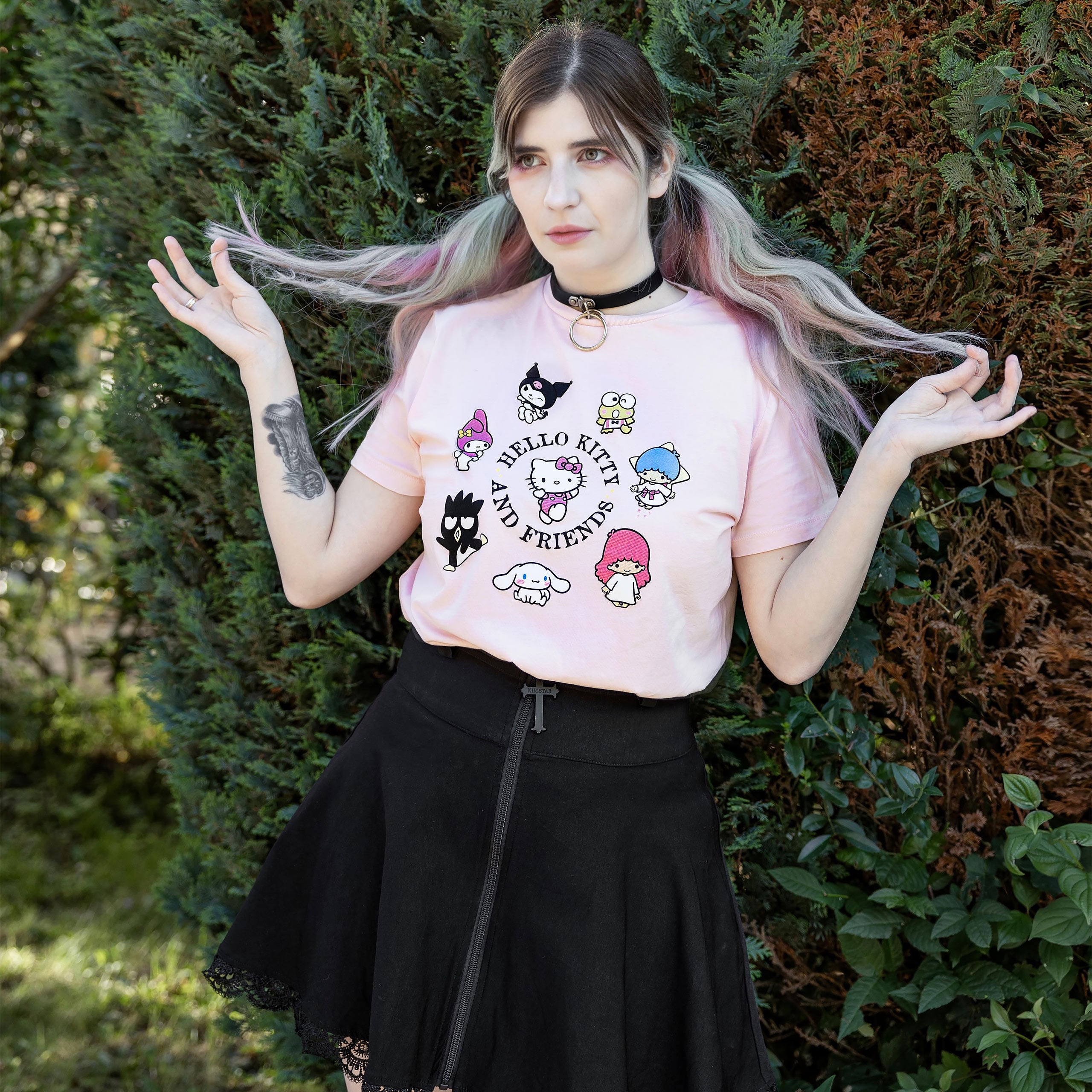 Zdjęcie produktu Hello Kitty and Friends T-Shirt różowe