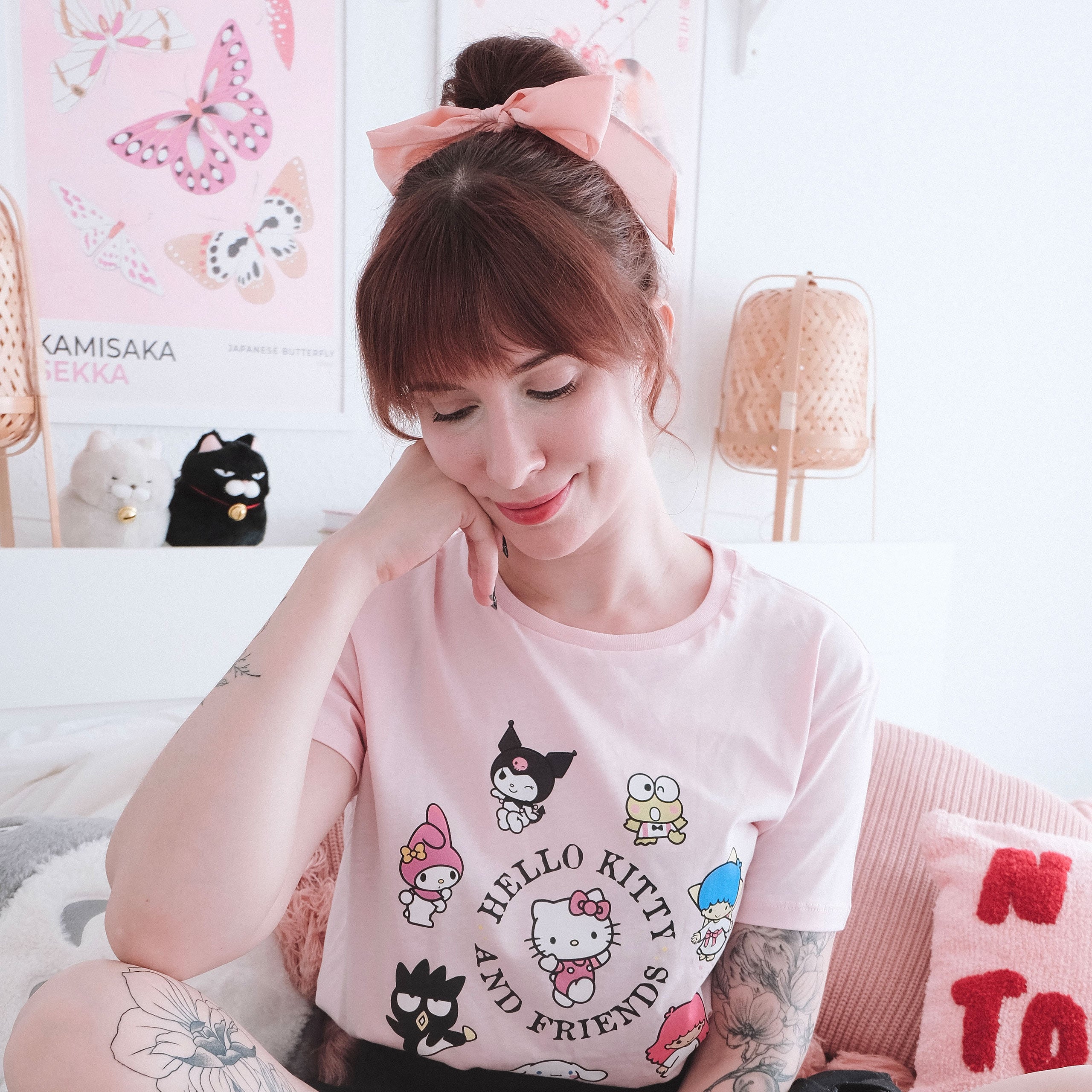Zdjęcie produktu Hello Kitty and Friends T-Shirt różowe