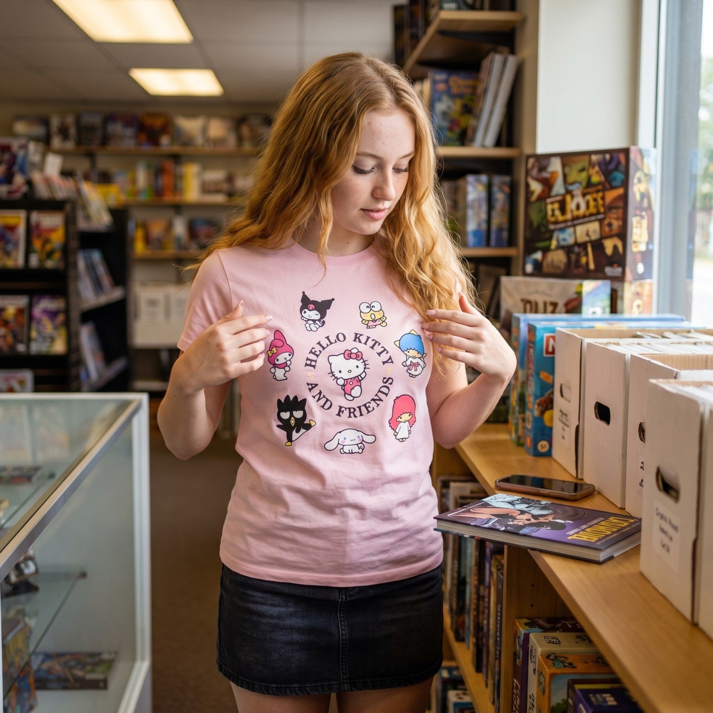 Zdjęcie produktu Hello Kitty and Friends T-Shirt różowe